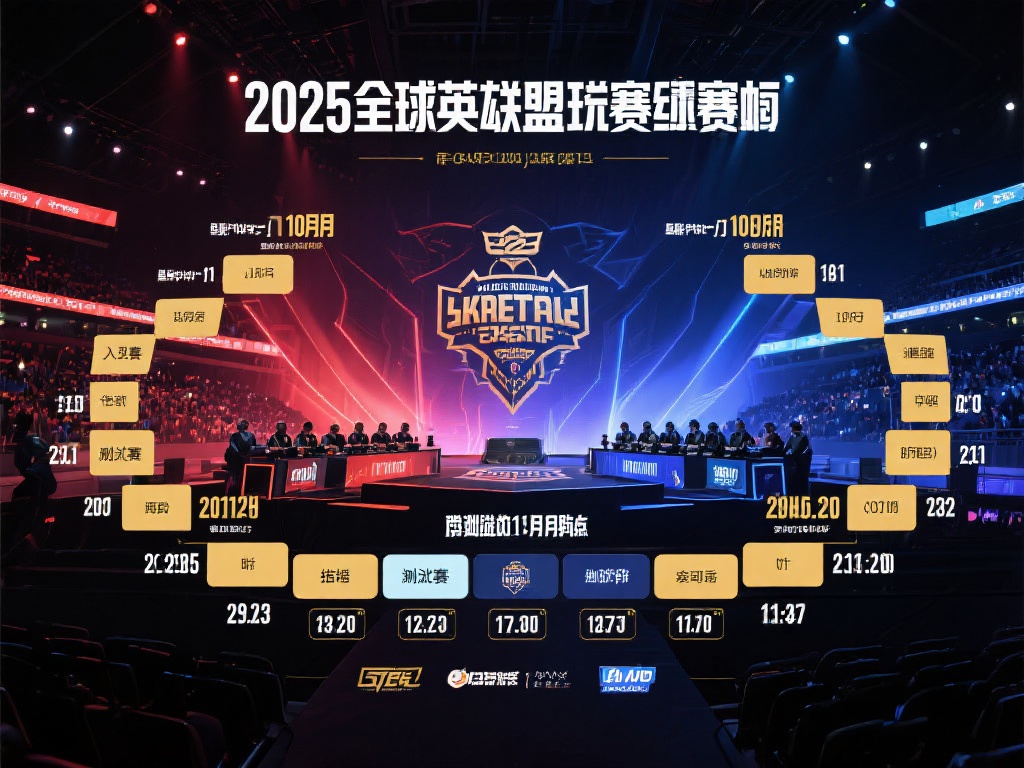2025英雄联盟世界锦标赛日程安排与观赛攻略